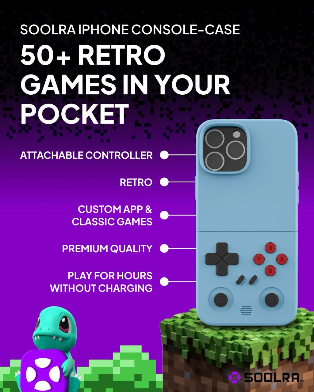 SOOLRA – The World’s First Gaming Console Case